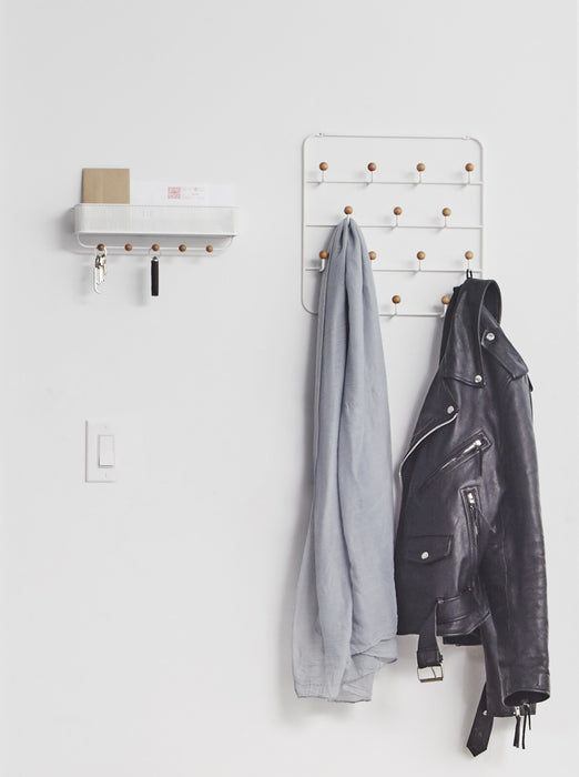 Umbra Estique Multi-Organizer Wall Hooks - White