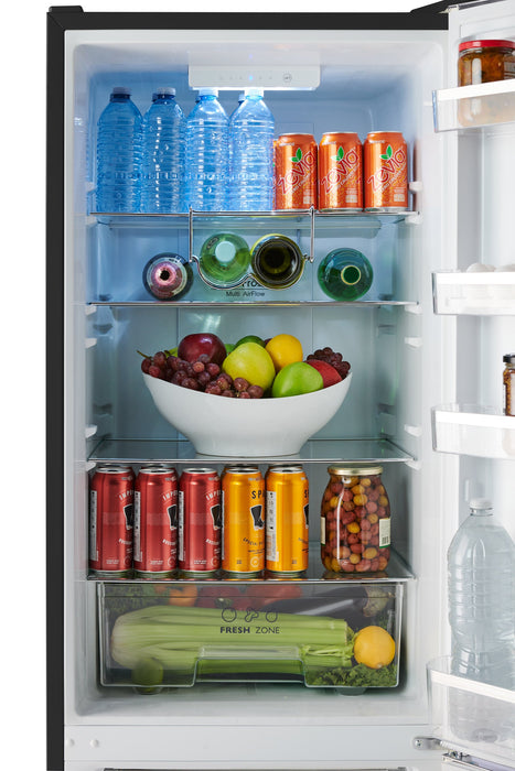 iio 11 Cu. Ft. Bottom-Freezer Retro Refrigerator - ALBR1372B-R