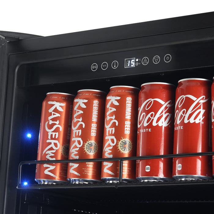Forno Cesinali 24\" Built-In Beverage Cooler, 15.8 cu.ft, Stainless Steel- FBCBI6703-24S