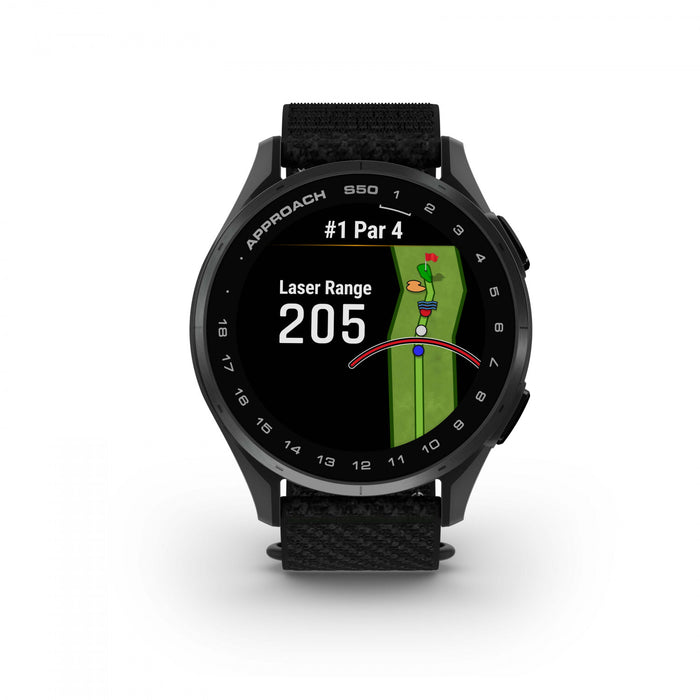 Garmin Approach S50 Amoled Golf Smartwatch - Gps, 43,000 Preloaded Courses 