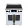 Forno Maximus 30 Inch Induction Range White, 4.32 cu.ft - FFSIN0932-30WHT Electric Range | Cuisiniere a induction Maximus 30 pouces blanche, 4,32 pi³ - FFSIN0932-30WHT