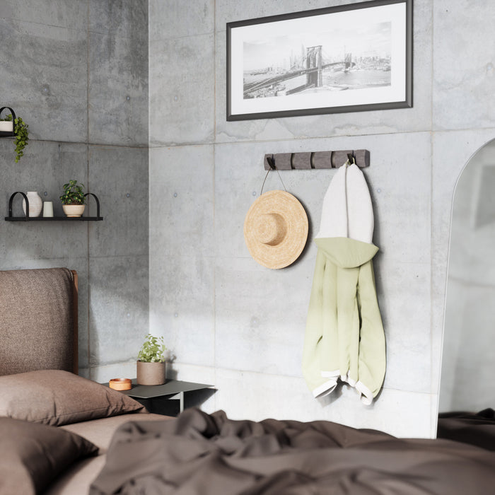 Umbra Flip Wall-Mounted Hooks - Pewter