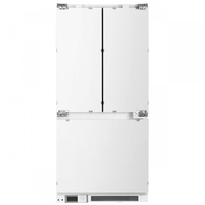 Forno Rivestito 36 Inch Stainless Steel French Door Refrigerator, Energy Star Certified - FFRBI1811-36