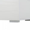Aiden LED Coffee Table with Storage Drawers and App-Controlled Lighting,White | Aiden table basse LED – table basse avec tiroirs de rangement et eclairage controle par application, blanc