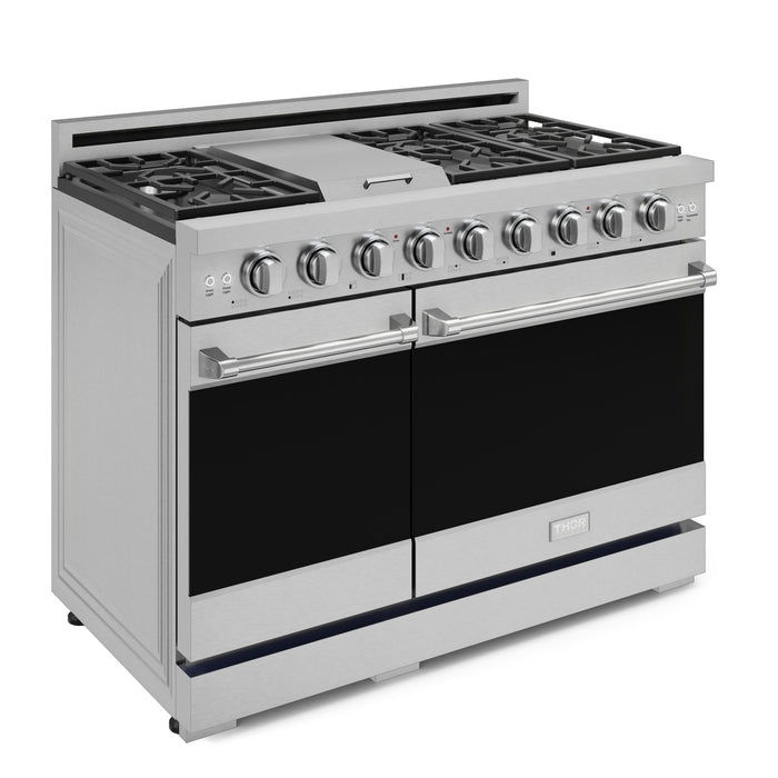 Gordon Ramsay Collection by Thor Kitchen 48\" Freestanding Professional Gas Range - RSG48E