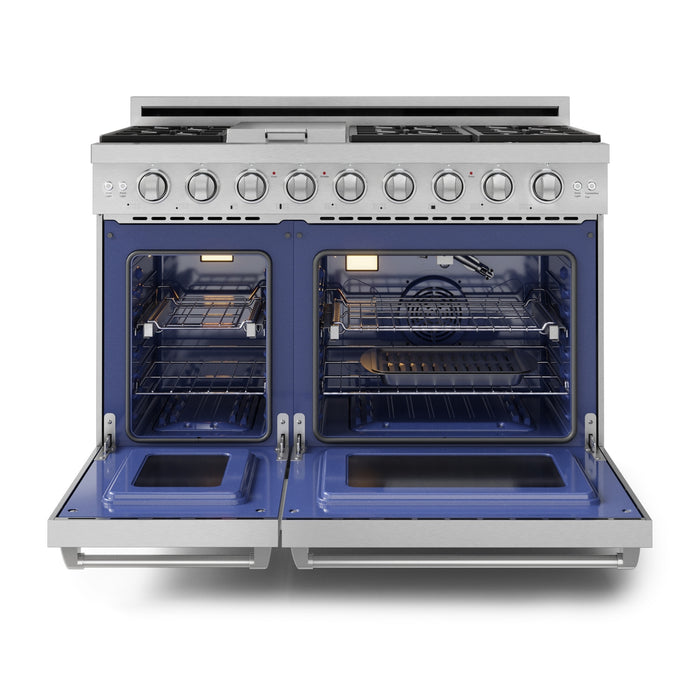 Gordon Ramsay Collection by Thor Kitchen 48\" Freestanding Professional Gas Range - RSG48E