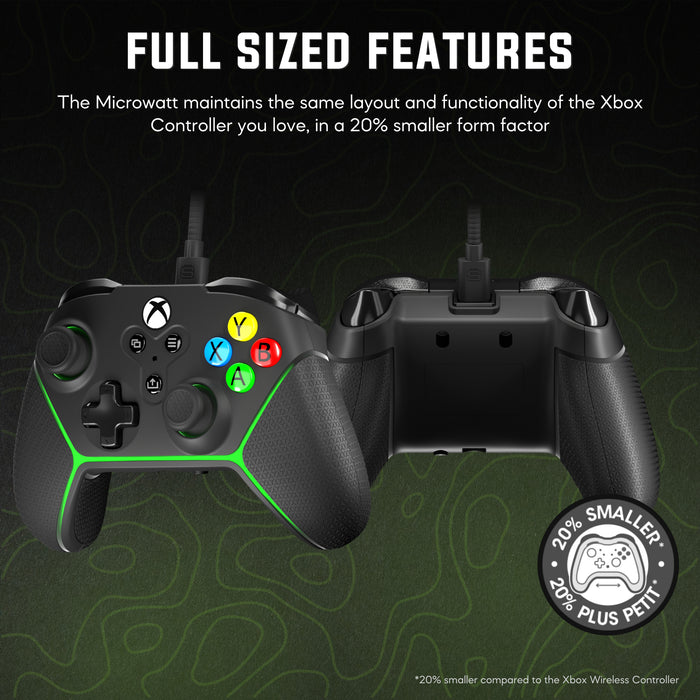 Surge Livewire Xbox Series X/S Microwatt Jr Black Controller