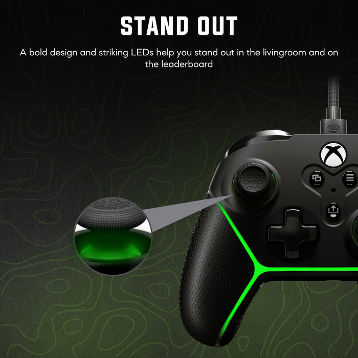 Surge Livewire Xbox Series X/S Microwatt Jr Black Controller