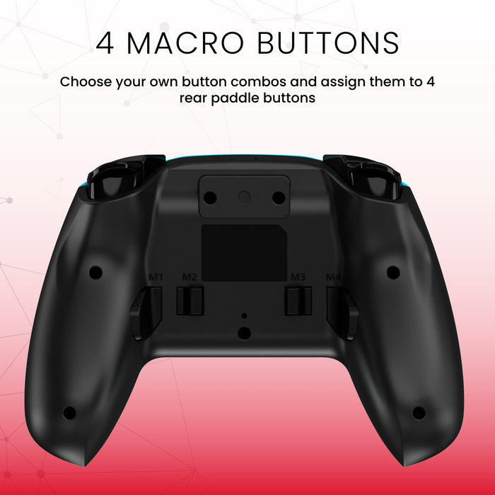 Surge Nintendo Switch Wireless Pro Neon Blue Controller