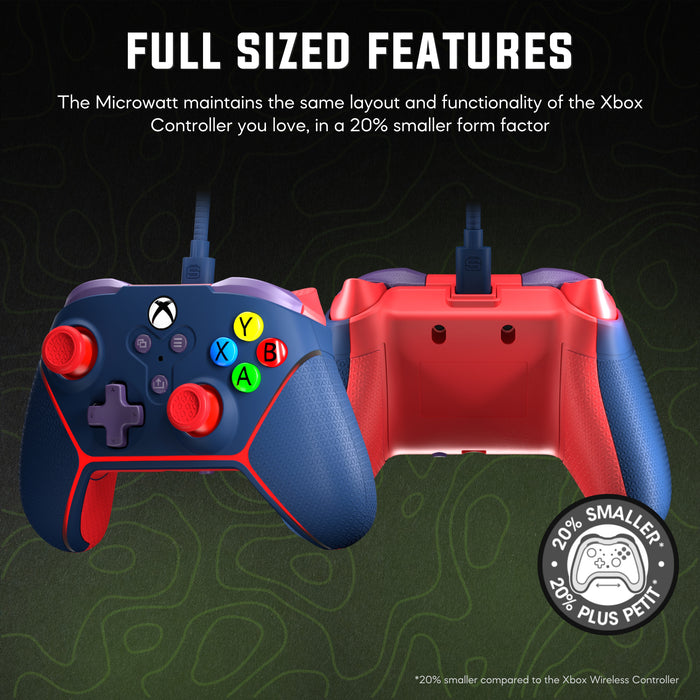 Surge Livewire Xbox Series X/S Microwatt Jr Blue Controller