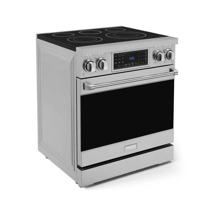 Gordon Ramsay Collection by Thor Kitchen 30\" Freestanding Professional Electric Range with Tilt Panel Touch Control - RSE30