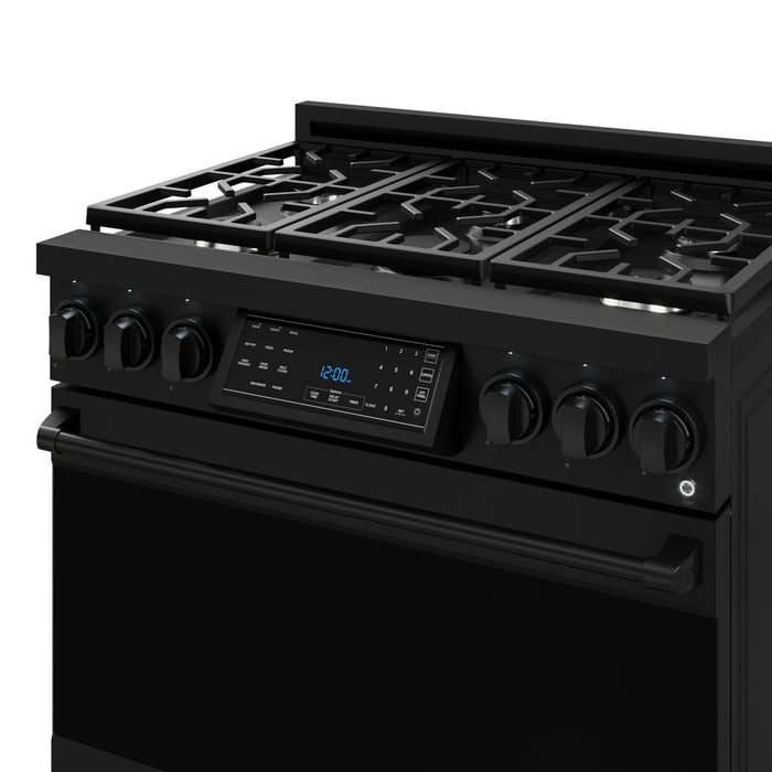 Gordon Ramsay Collection by Thor Kitchen 36\" Freestanding Professional Gas Range with Tilt Panel Touch Control - RSG36B