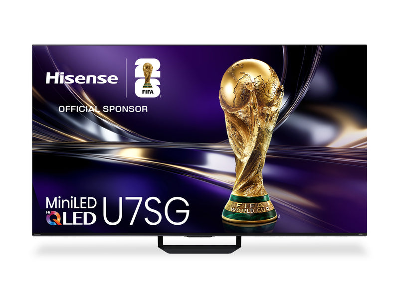 Hisense 85\" U7SG Mini-LED QLED 4K UHD AI Anti-Glare TV (85U7SG) - 2026 Model