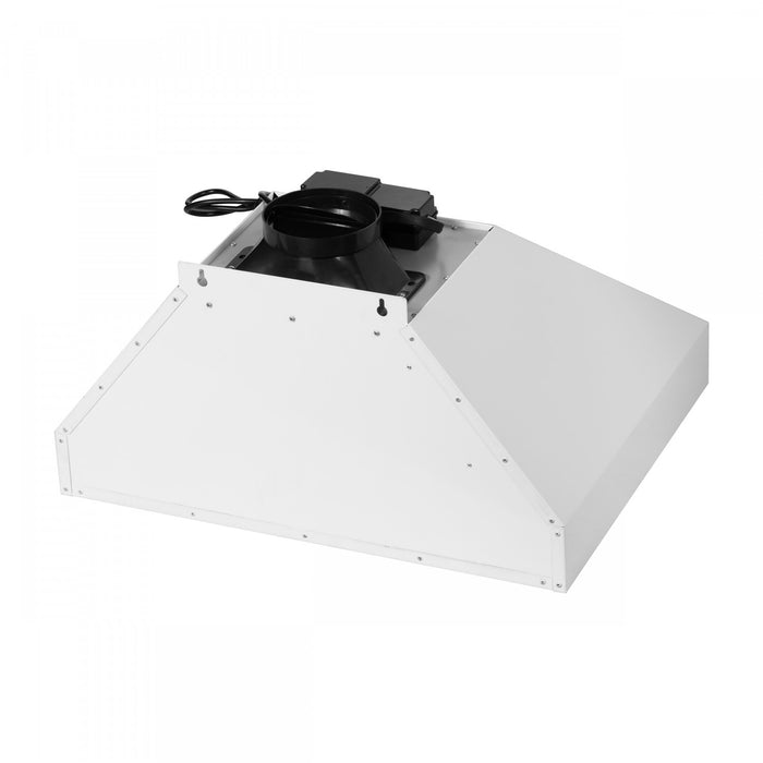 Forno Aria 30 Inch Wall-Mounted Range Hood, White- FRHWM5095-30WHT