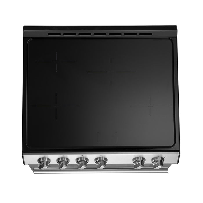 Forno Leonardo Espresso 30\" Slide-In Induction Range, Stainless Steel -FFSIN0982-30
