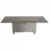 Forno Cinetico Smart Dining Table, Sandstone Black, 5.3 cu.ft fridge and freezer-FDTFR7044-86BLK Refrigerator | Table a manger intelligente Cinetico, noir gres, refrigerateur et congelateur de 5,3 pi³-FDTFR7044-86BLK