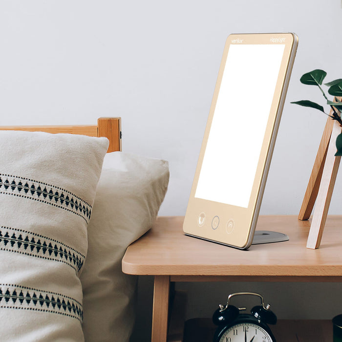 Verilux Happylight Luxe Light Therapy Lamp - Gold