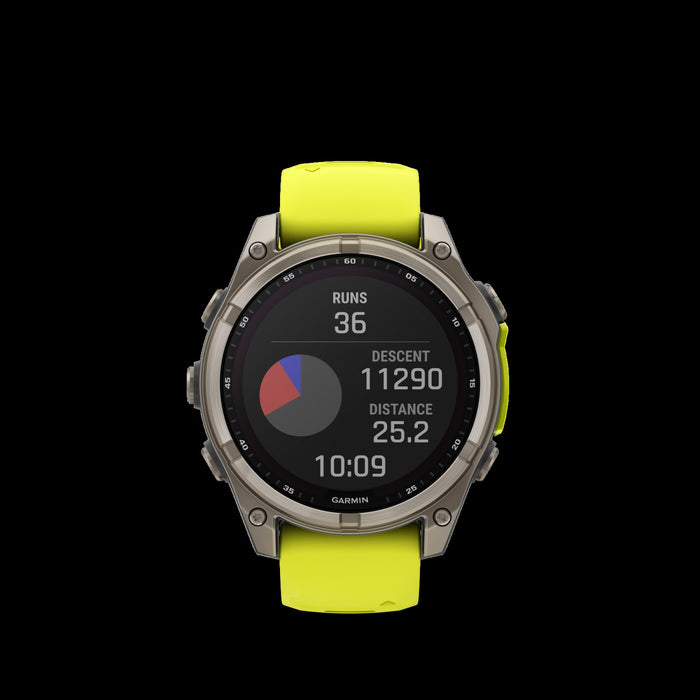 Garmin Fēnix 8 Solar Sapphire Smartwatch 47mm - Gps, Compass, Gyroscope And Barometric Altimeter 