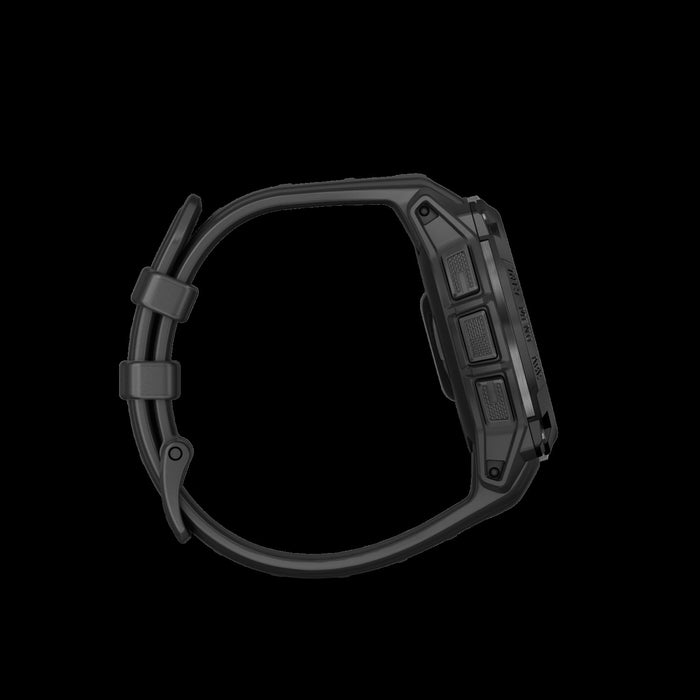 Garmin Instinct 3 45mm - Solar Tactical, Black, Gps, Led Flashlight, Mil-std-810, 40d Battery