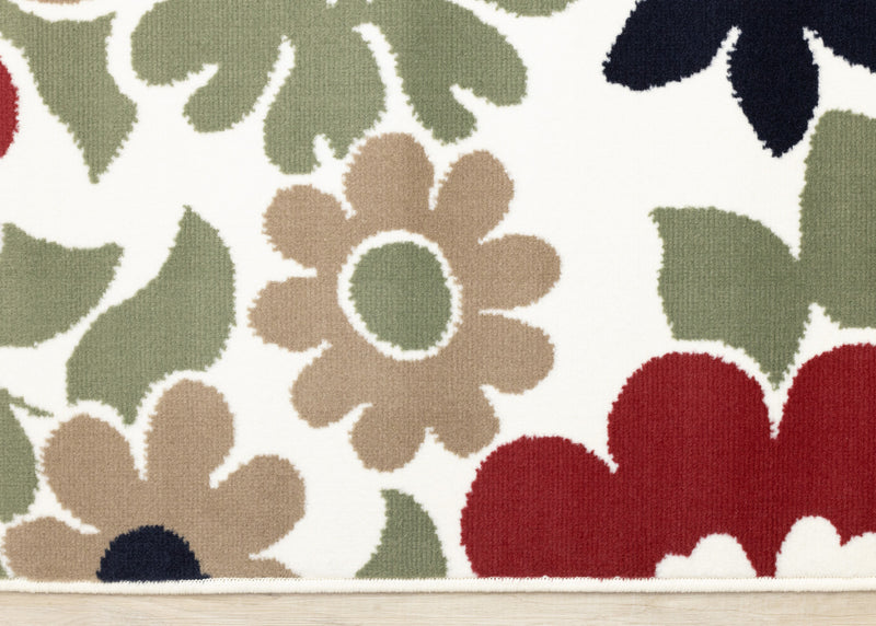 Florence Botanical Indoor Area Rug - 4'7\" x 6'7\"