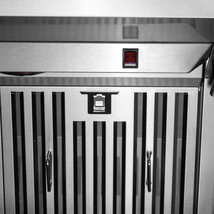 Forno Savona 60-Inch Wall Mount Range Hood, Baffle Filters & Backsplash Stainless steel-FRHWM5029-60