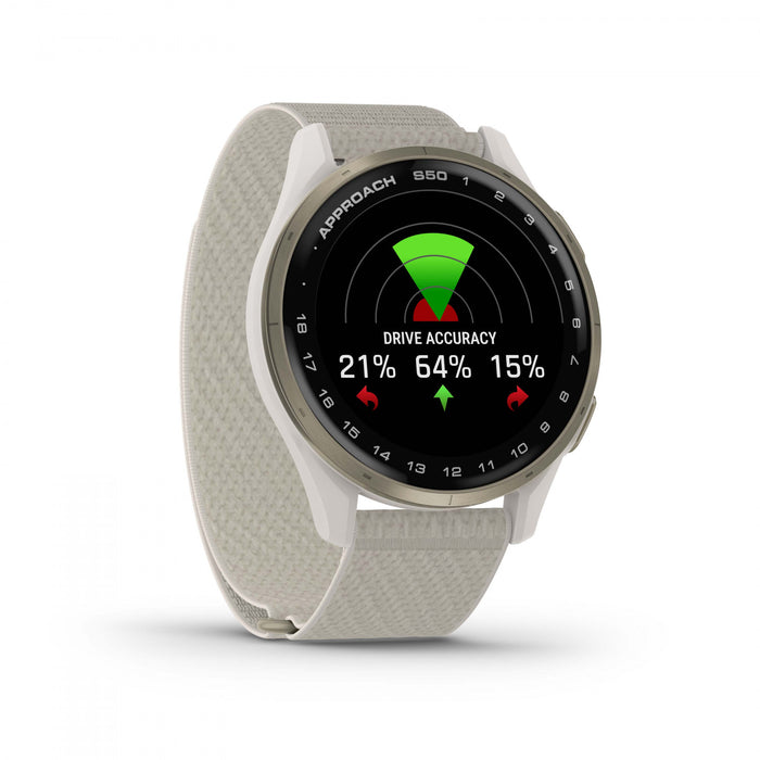 Garmin Approach S50 Amoled Golf Smartwatch - Gps, 43,000 Preloaded Courses 