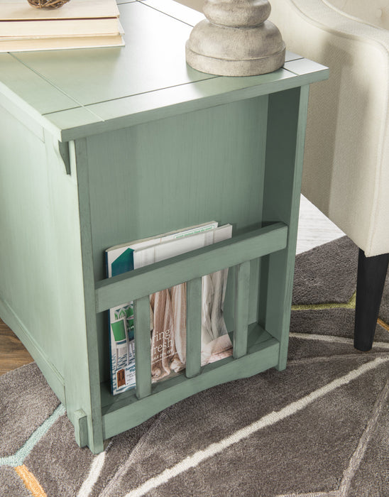 Parnell Chairside Table - Teal