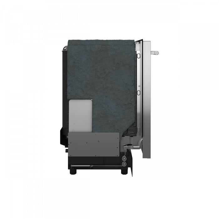 Forno Romano 24 in. Built-In Tall Tub Dishwasher, Top Control, 52 dBA - FDWBI8035-24S