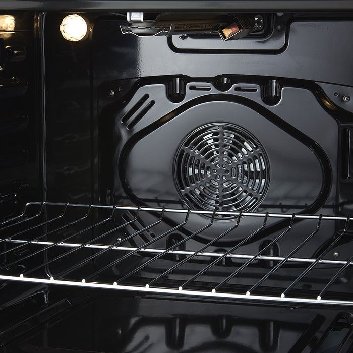 Forno Leonardo Espresso 30\" White Gas Range, 5 cu.ft Convection Oven-FFSGS1116-30WHT