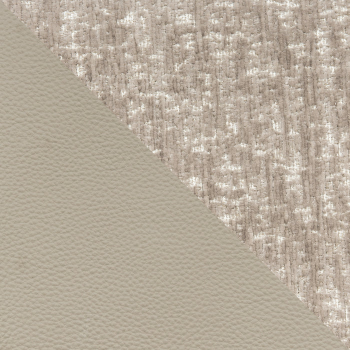 Drew Contemporary Wood Upholstered Side Chair in Taupe - Set of 2