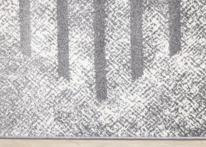 Covington Distressed Geometric Lines Indoor Area Rug - 6'7\" x 9'10\"