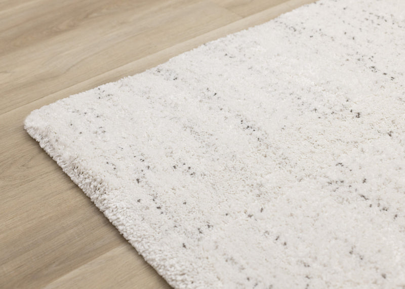 Surrey White Grey Speckled Rug, 5'3\" x 7'7\" Indoor Area Rug