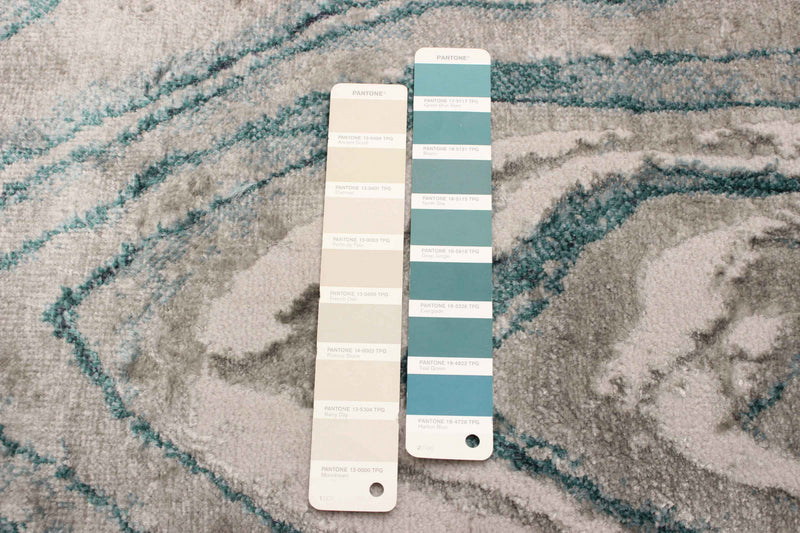 Zhara Teal Area Rug - 5'0\" x 8'0\"