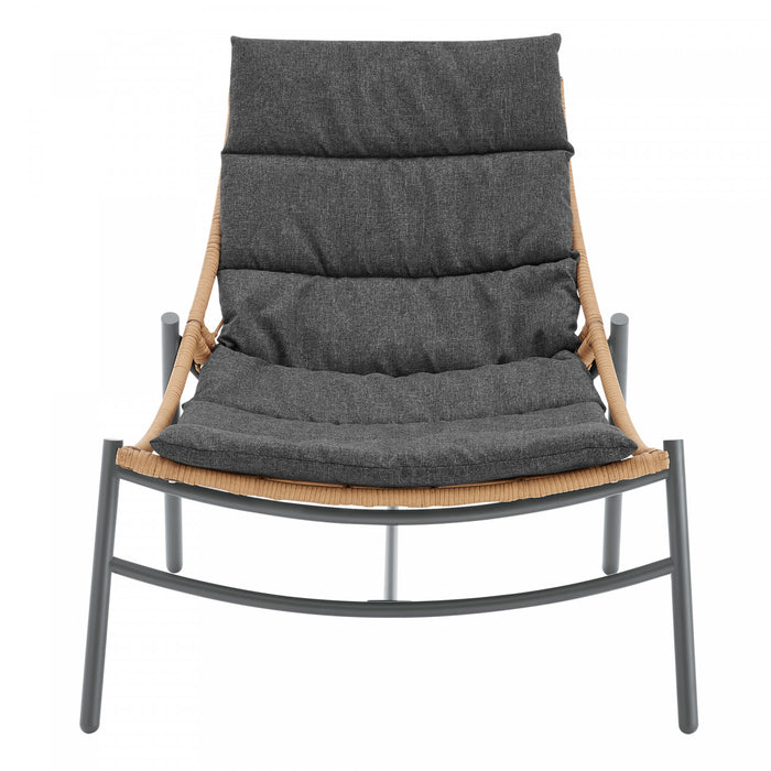 Sunset Modern 3-Piece Conversation Set in Gray