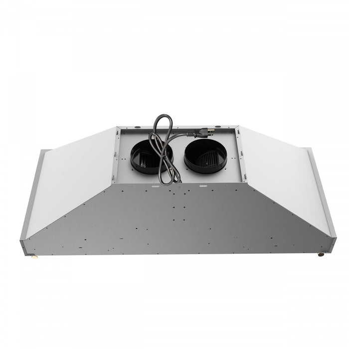 Forno Venezia 48 Inch Wall-Mounted Range Hood, White-FRHWM5503-48WHT