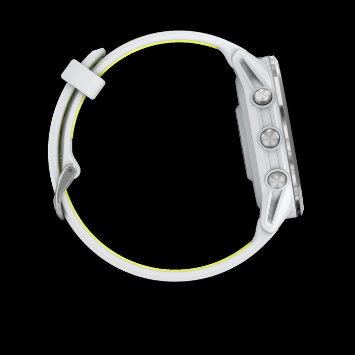 Garmin Forerunner 970 Smartwatch 47mm, Amoled, Titanium Whitestone/amp Yellow, Gps Fitness, Running, Triathlon, 15-day Battery