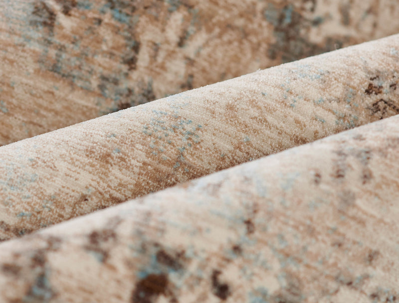 Malia Traditional 9'0\" x 12'0\" Area Rug in Blue Indoor Area Rug