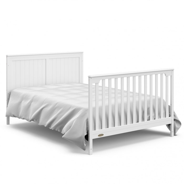 Graco Hadley 5-in-1 Convertible Crib with Drawer - White