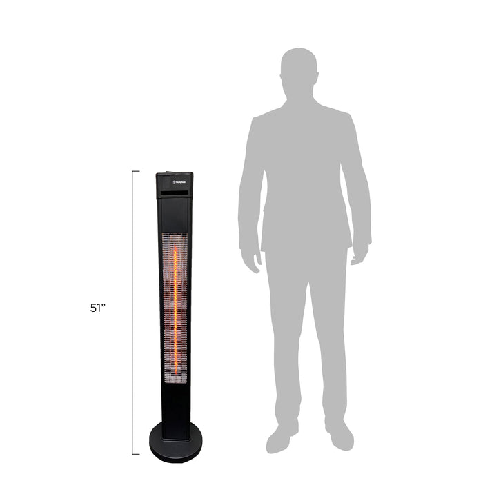 Westinghouse Infrared Electric Patio Heater - WES31-15110BLK