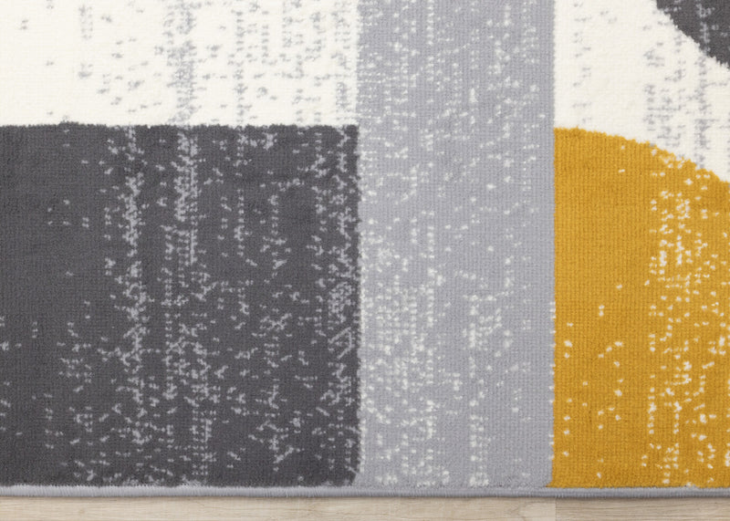 Florence Geometric Shapes Area Rug - 4'7\" x 6'7\"