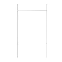 Umbra Anywhere Metallic Nickel Expandable Curtain Rod and Room Divider - 36