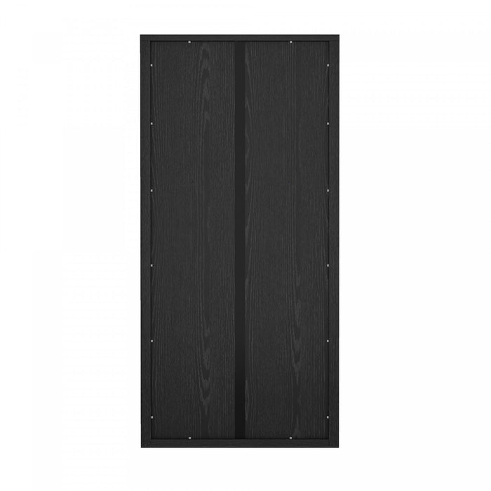Rivington Modern 38\" Bookcase Cabinet in Black