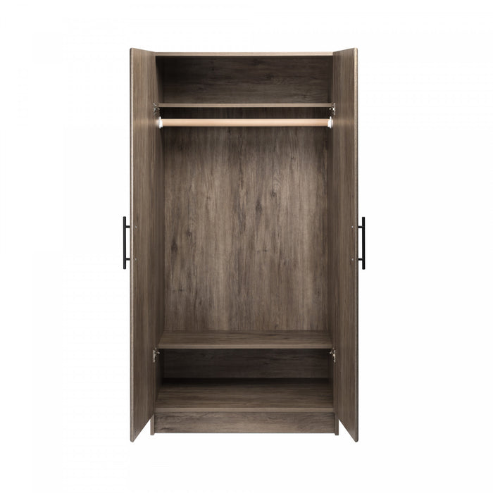 Elite 32\" Wardrobe Cabinet - Drifted Grey
