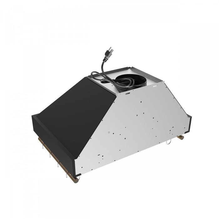 Forno Venezia 30 Inch Wall-Mounted Range Hood, Black-FRHWM5503-30BLK