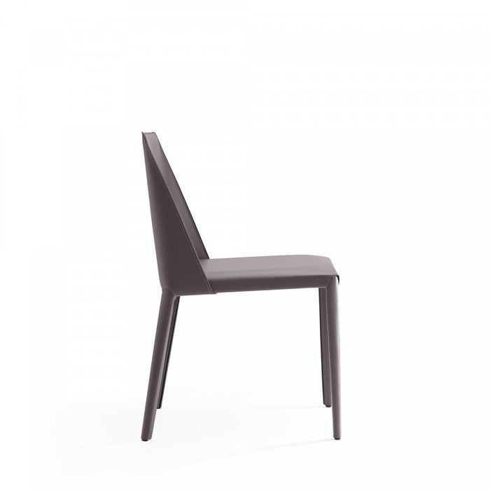 Paris Modern 8-Piece Dining Chair Set in Gray