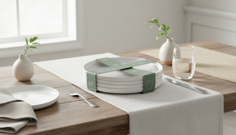 Cena Home Oslo Dinner Plates, Set of 4