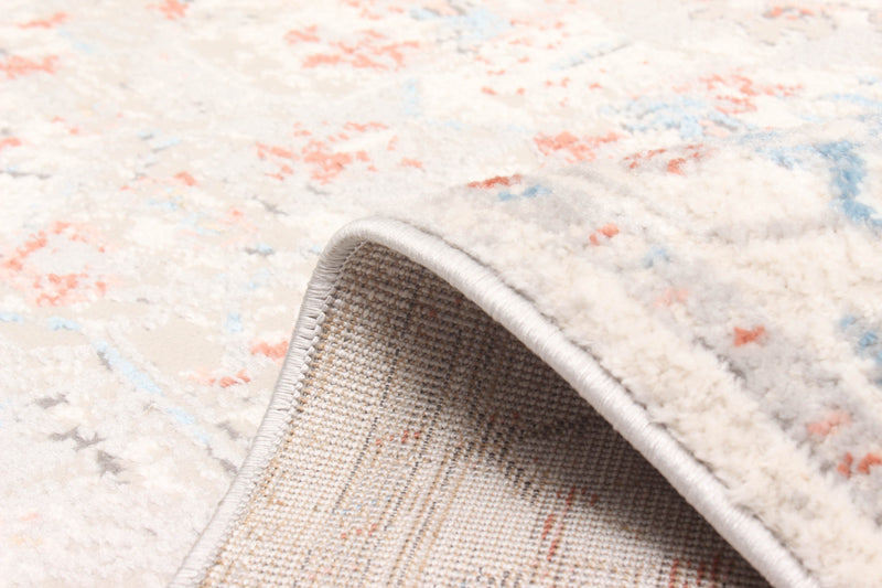 Mira Traditional 8'0\" x 10'0\" Area Rug in White Indoor Area Rug