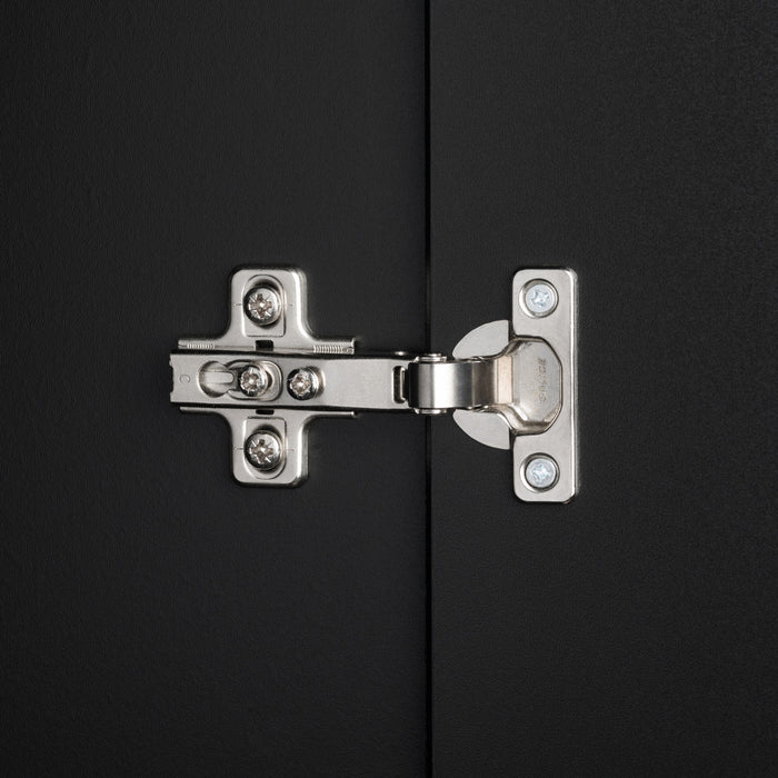 Elite 128-inch 8-piece Garage Storage Cabinet Set G - Black