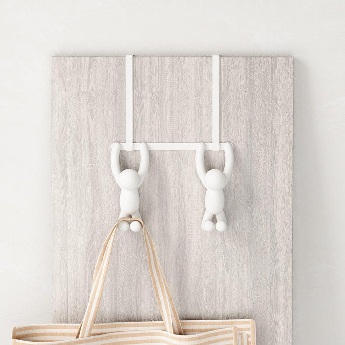 Umbra Buddy Double Over-Door Hooks - White
