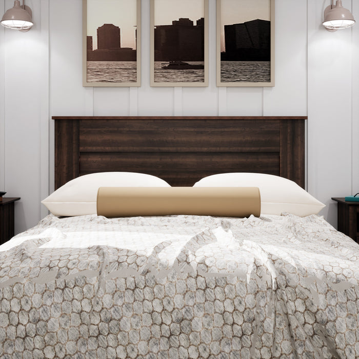 Queen Flat Panel Headboard - Espresso